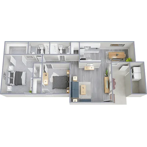 Floor plan 2X2