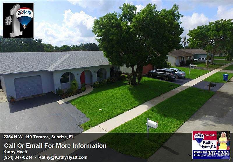 Call Kathy Hyatt 954-347-0244