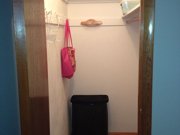 Walk-in master closet