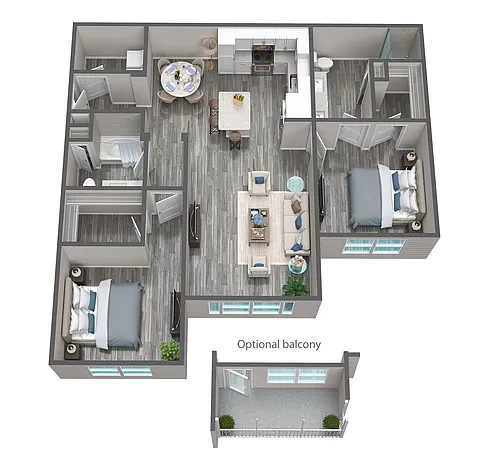 Floor plan B1
