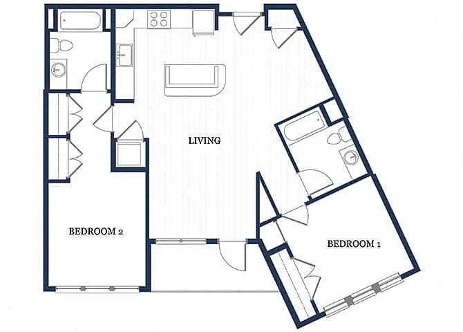 Floor plan B1