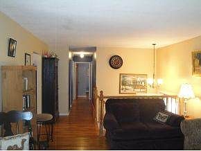 Living room and hallway