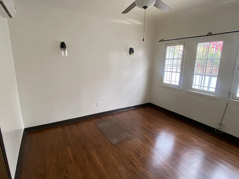 Bedroom with new lighting