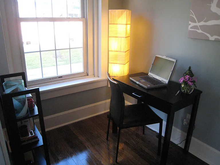 Desk nook area