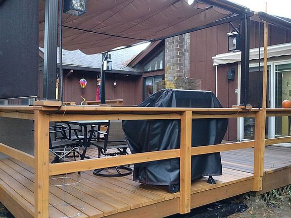 Great new deck addition