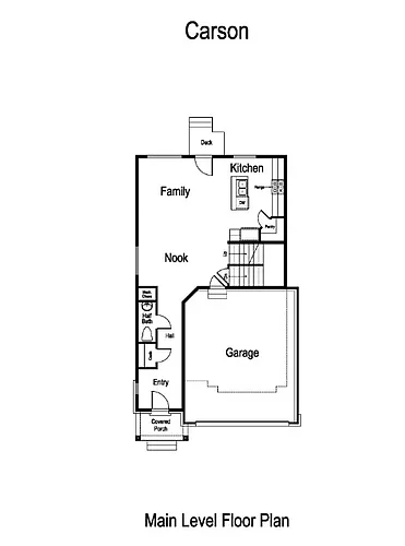 Floor plan Carson