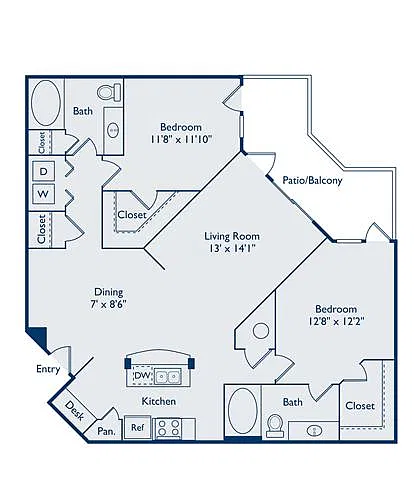 Floor plan B2E