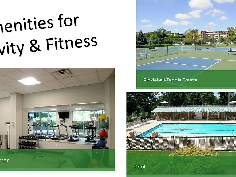 Amenaties for Activity & Fitness