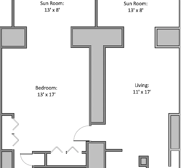 3823 Spring Garden - garden 1bed