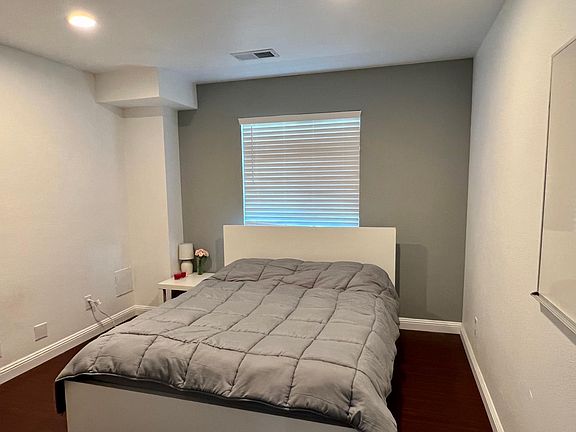 Bedroom # 2 with new floors and full closet!