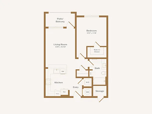 Floor plan The Influence