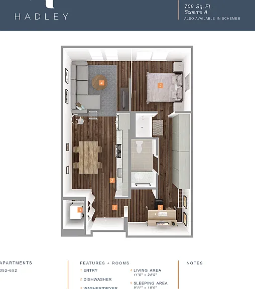 B3 Floorplan Diagram
