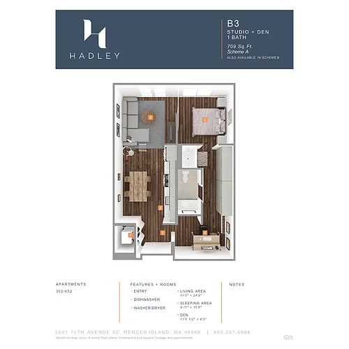 Floor plan B3