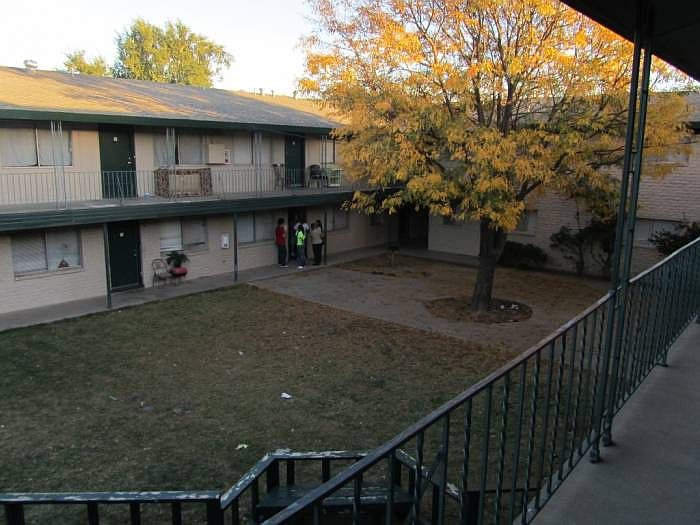 view of courtyard