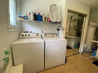 separate laundry room