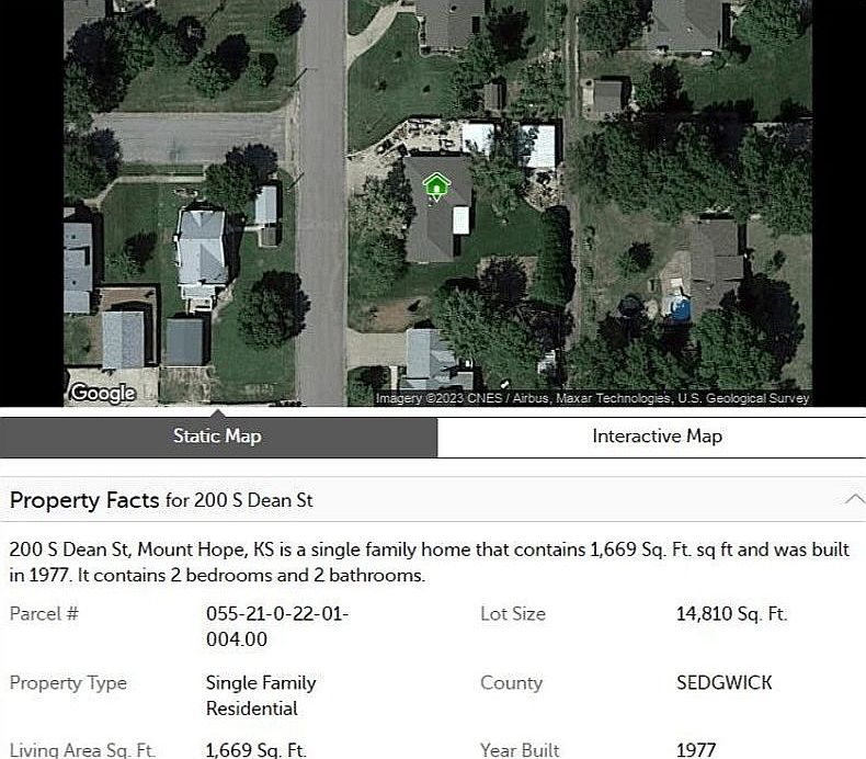 200 S Dean St, Mount Hope, KS 67108 Zillow