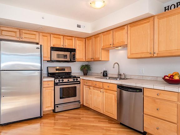 Plenty of counter space with great lighting.
