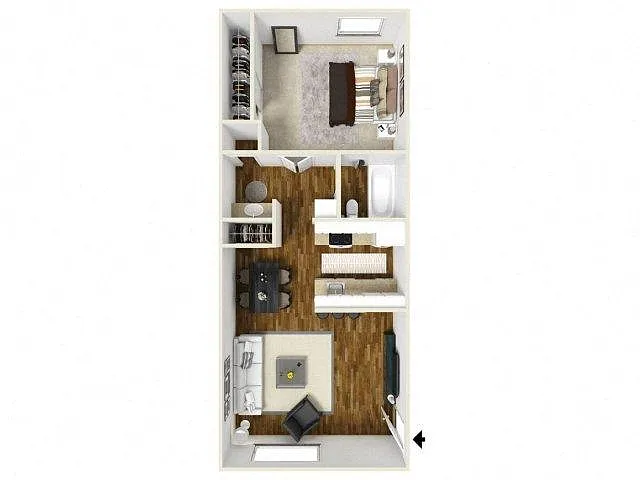 Floor plan Pasilla