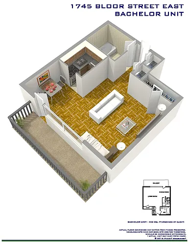 Floor plan Bachelor