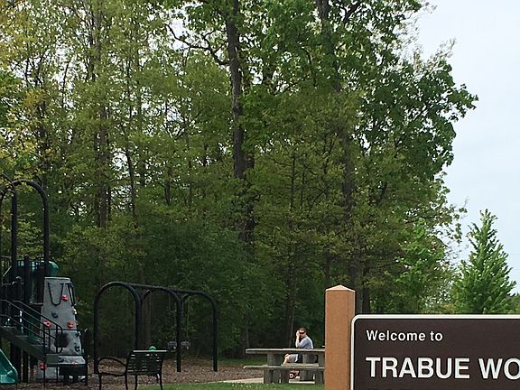 Park is 4 doors away