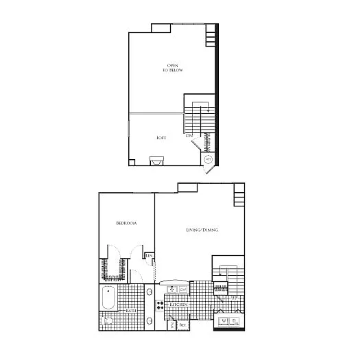 Floor plan Picasso (Loft)