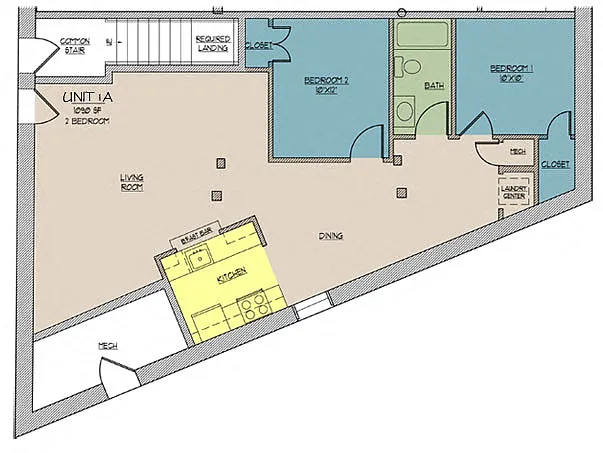 Floor plan 1A