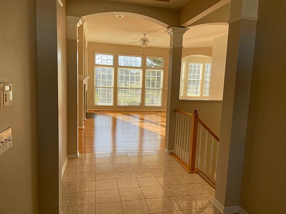 Looking into the house from the front entrance