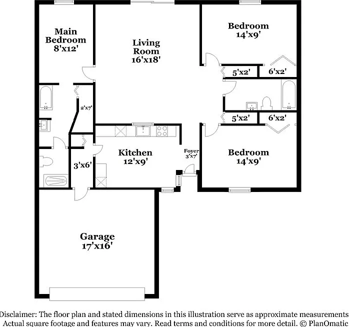 3 bed, 2.0 bath, 1262 sqft, $2,080 — Photo 2