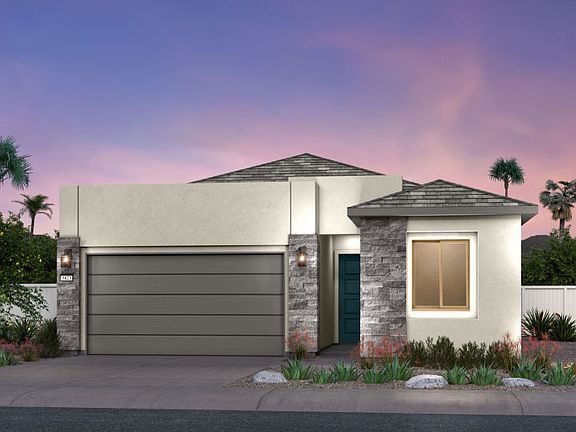 Verbena Desert Contemporary Elevation C