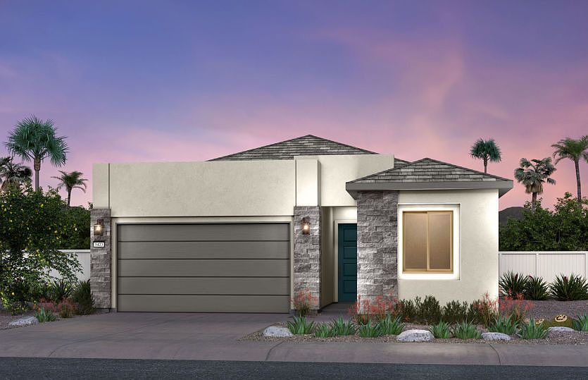Verbena Desert Contemporary Elevation C