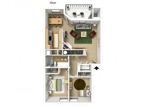 Floor plan Silver