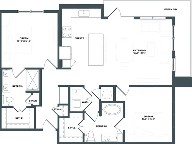 B2 Floor Plan B2 Floor Plan