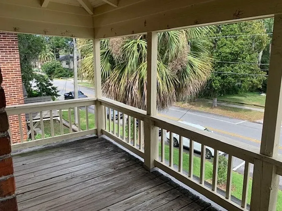 Your very own sanctuary! Private second story covered porch