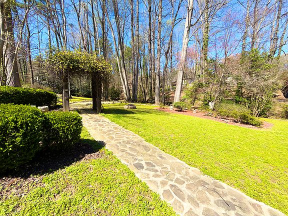 large fenced-in backyard