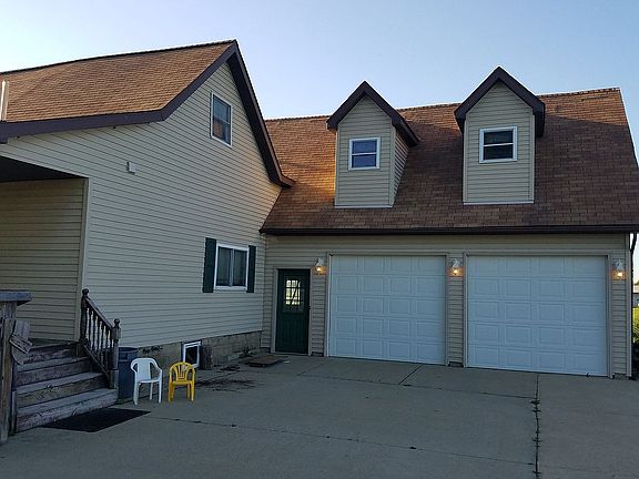 Garage from driveway