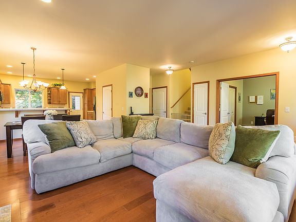 Open concept living area