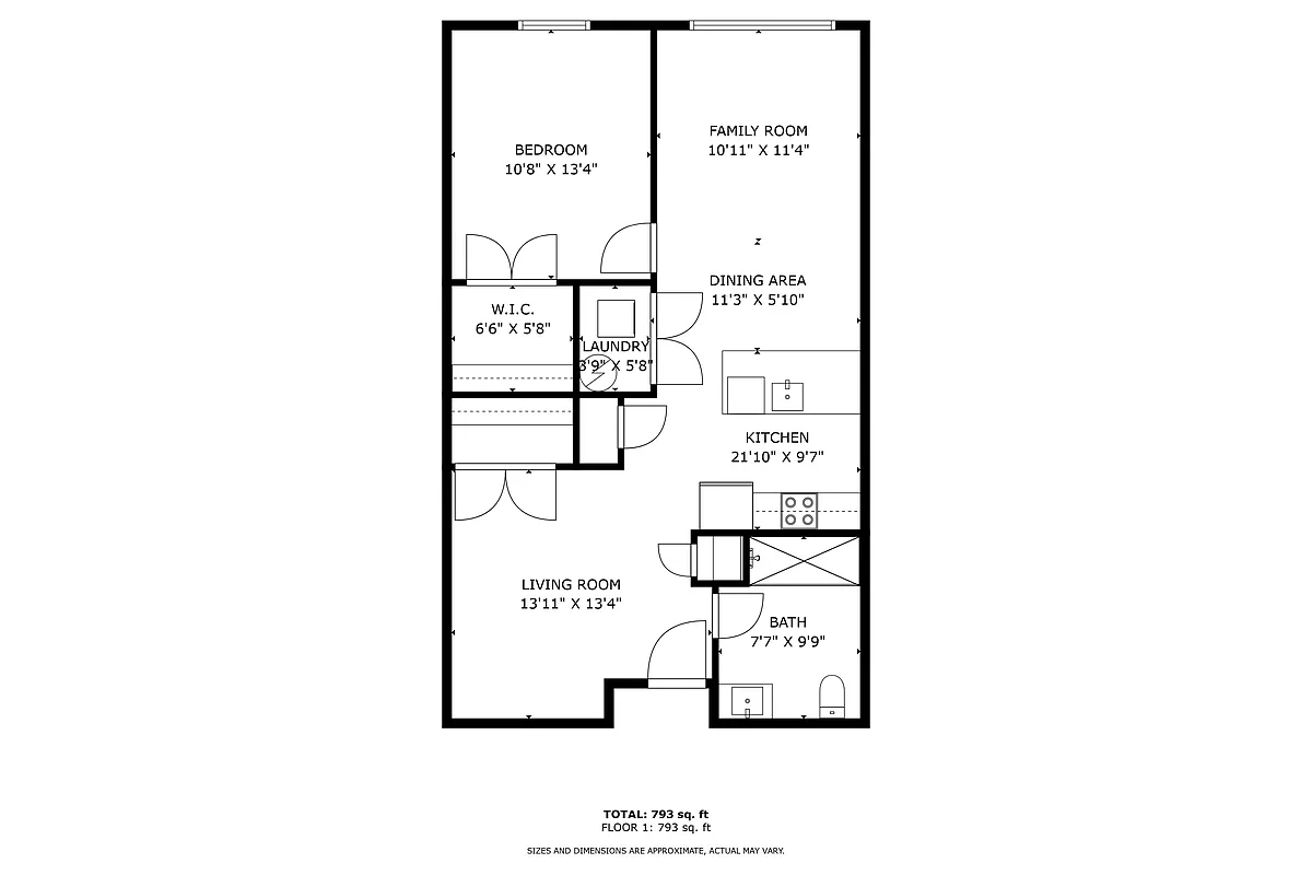 Floor plan Model C