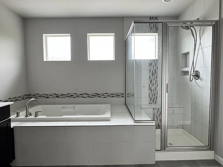 Shower and Bathtub