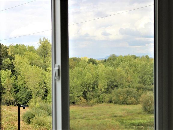 View from the upstairs window.