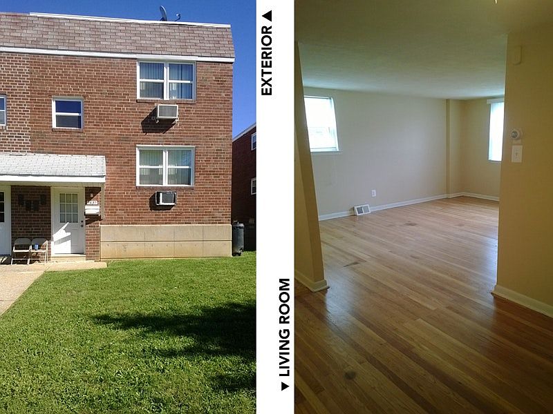 Outside & Living Room