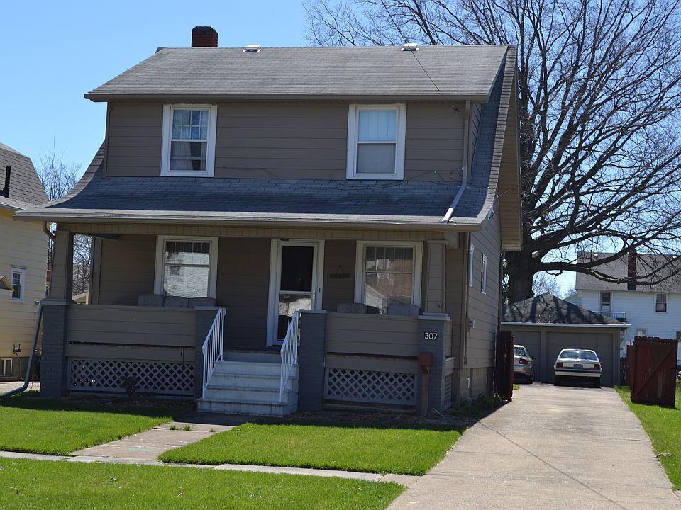 Fresh exterior paint