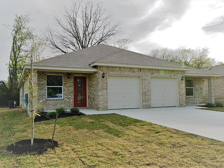 Front of home.