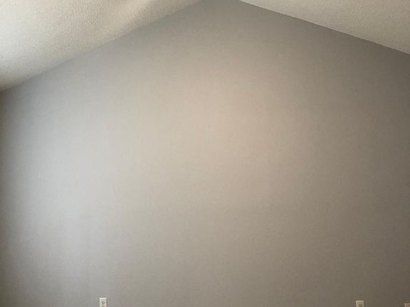 Bedroom with new ceiling fan