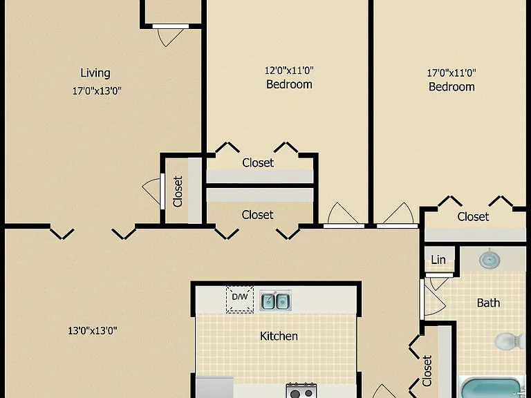 The Waterford Floorplan Diagram