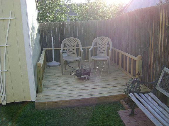 BACK YARD DECK