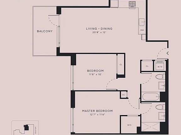 2nd image of 171 Suffolk St #Penthouse 2c