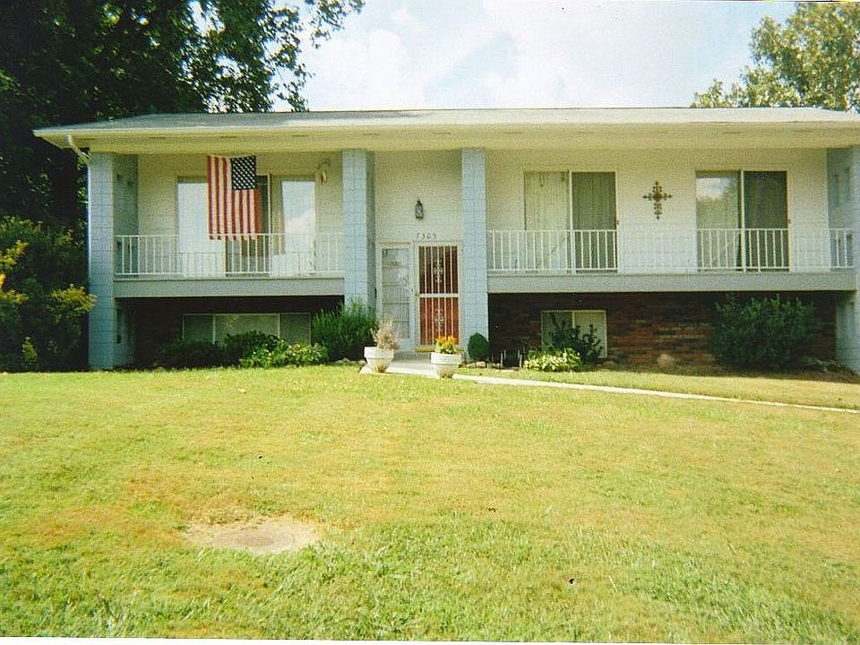 The front of the house
