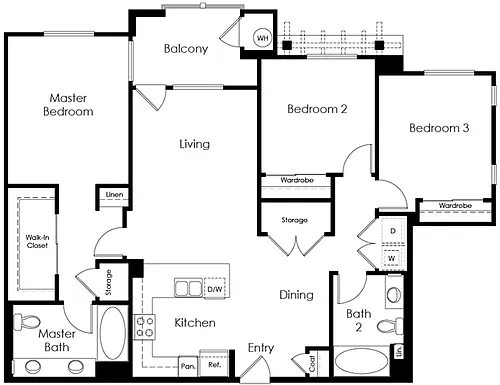 Floor plan C1
