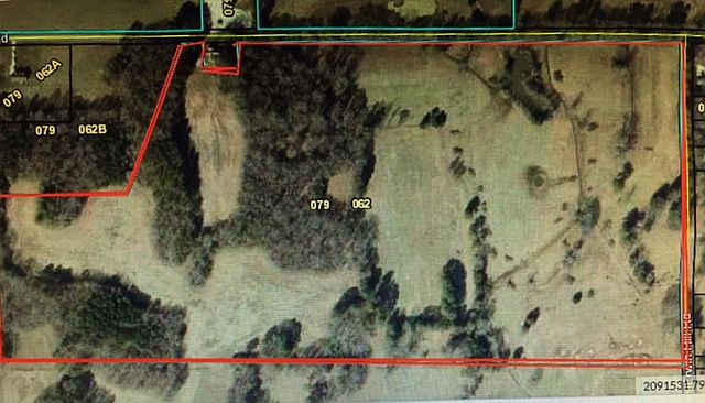 67 acres outlined in red
