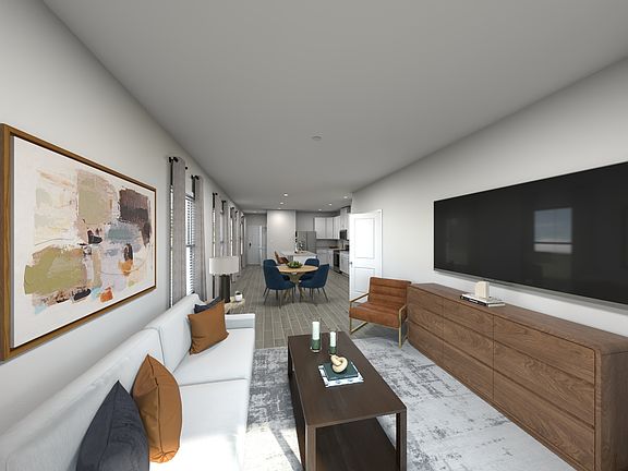Great room of the Lennx